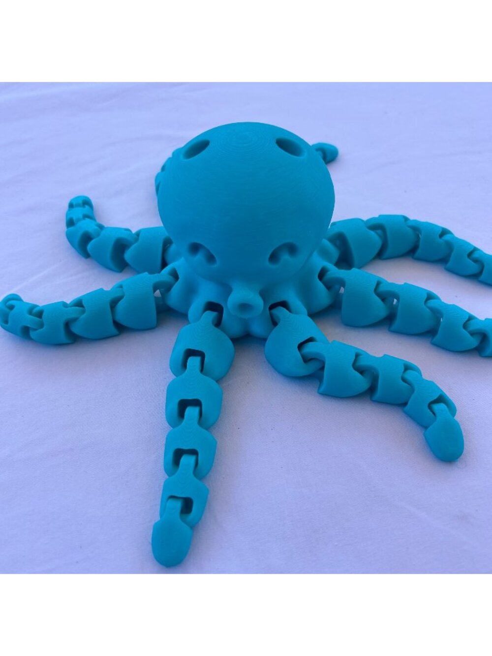 Flexi Octopus Fidget Toy | Articulated Octopus Decor | Oversized Fidget